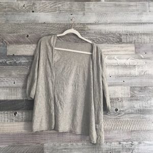 Gray Cardigan